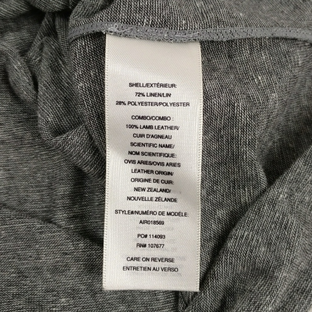 NWT Alice+Olivia Kassie linen cowl drape top - Picture 6 of 6